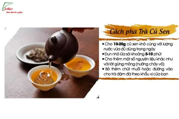 Trà Củ Sen Fuji - Hình ảnh 3