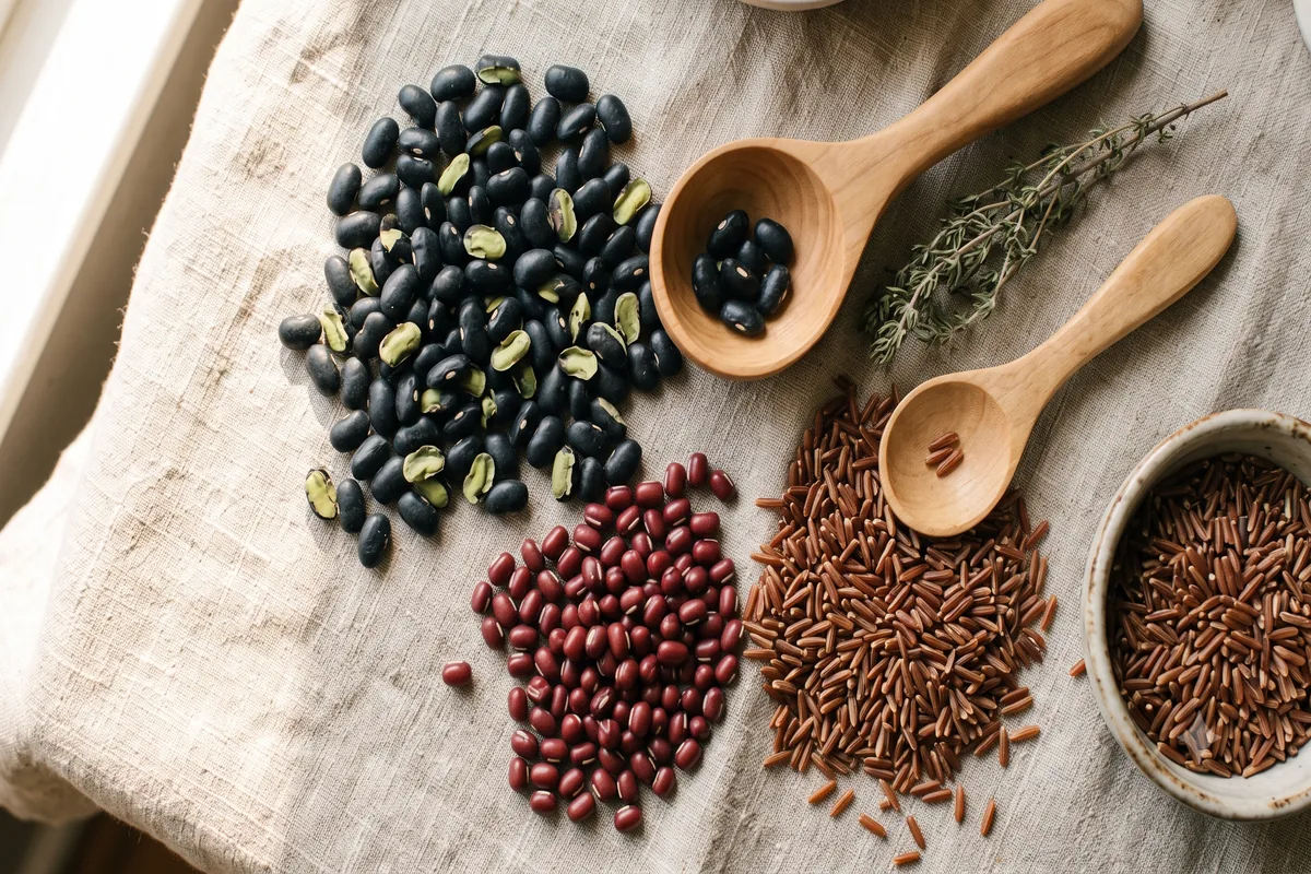 Trà đâu (đậu đen, đâụ đỏ, gạo lứt)