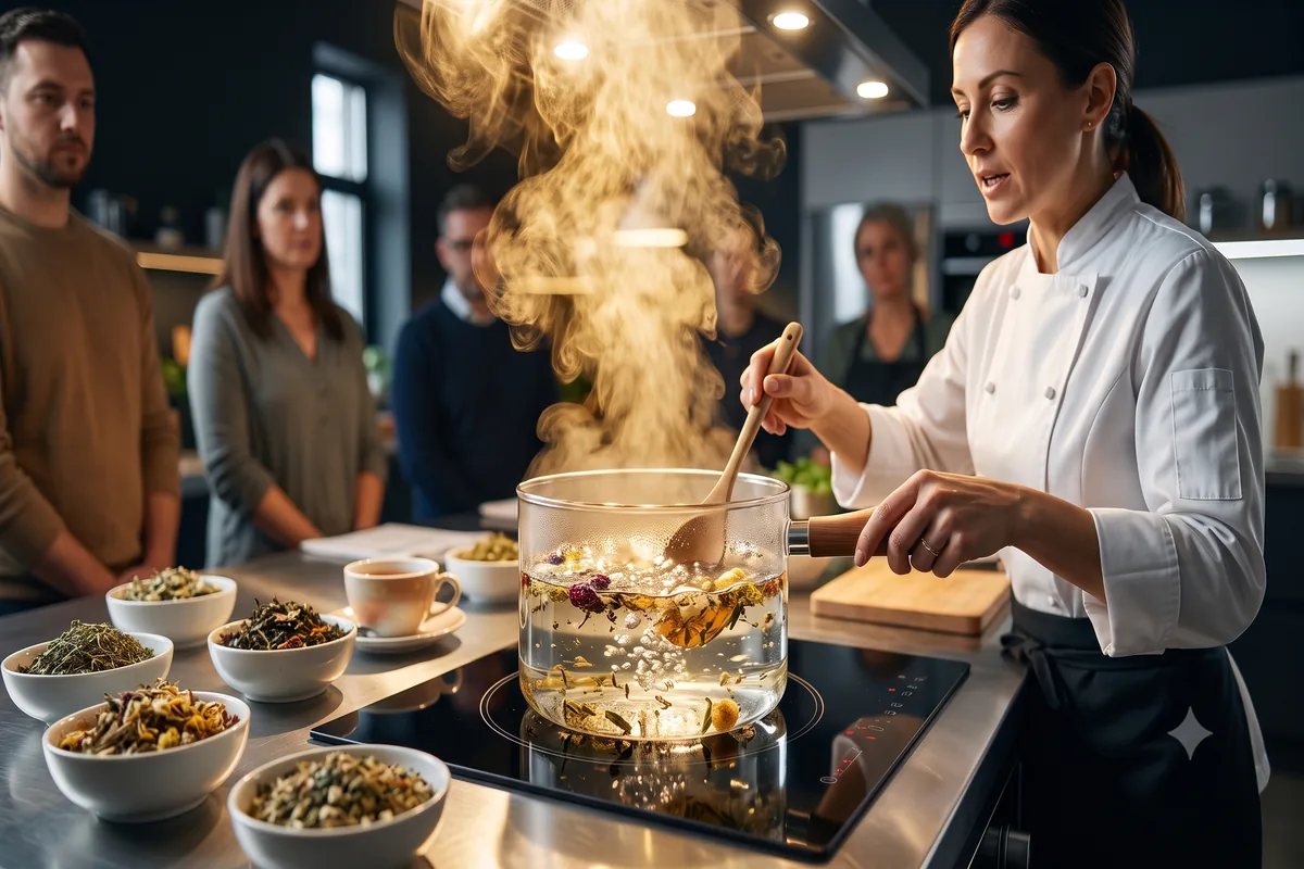 Quy trình nấu nước chè vằng sẻ giữ ấm trong bình giữ nhiệt để uống cả ngày