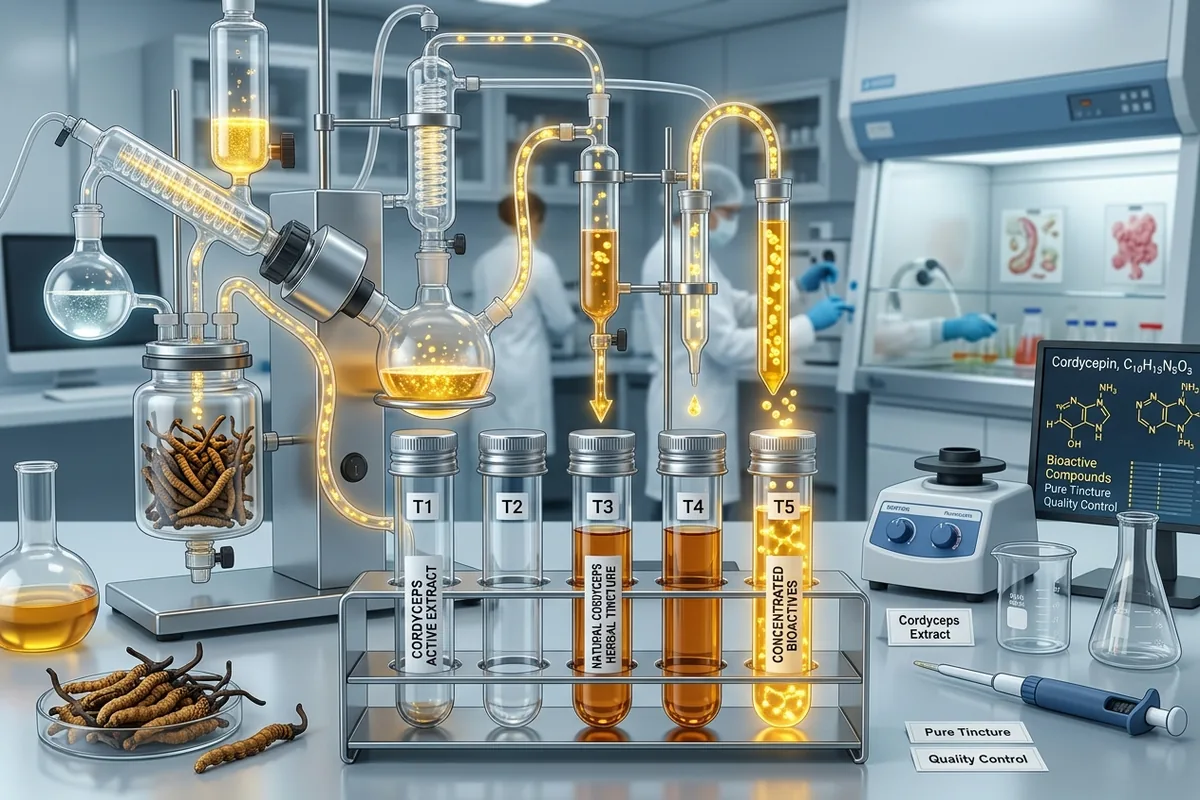 Cấu trúc hoạt chất Cordycepin và Adenosine trong đông trùng hạ thảo