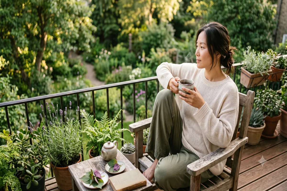 Uống trà tía tô giúp thanh nhiệt mát gan và làn da sáng mịn khỏe mạnh